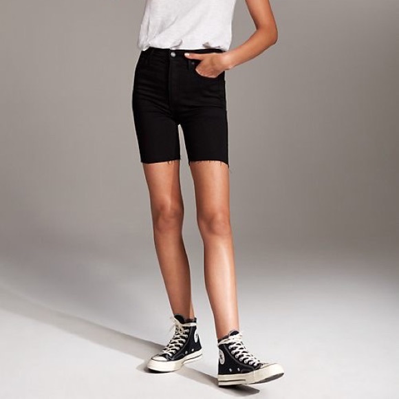 Levi’s Denim Biker Shorts - Picture 1 of 8